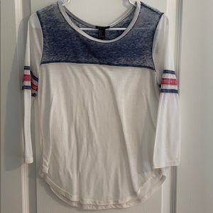 Forever 21 baseball tee